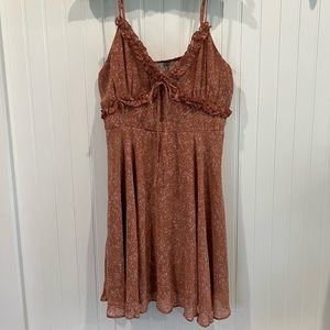 Papaya adjustable strap dress
